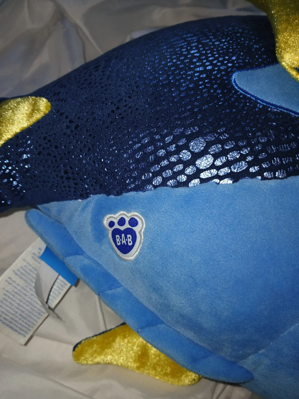 Build-A-Bear Workshop Disney Pixar Finding Dory Plush Fish Large 2016 B554